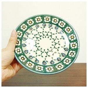 ポーランド食器 ポーリッシュポタリー 「WIZA」 プレート17cm W200-25A カモミール柄 |  | 03