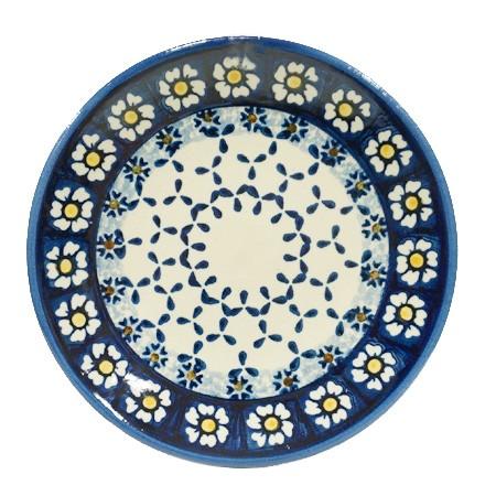 ポーランド食器 ポーリッシュポタリー 「WIZA」 プレート17cm W200-25D カモミール柄 | 