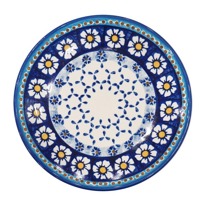 ポーランド陶器 ポーリッシュポタリー 「WIZA」 プレート19cm W203-25D