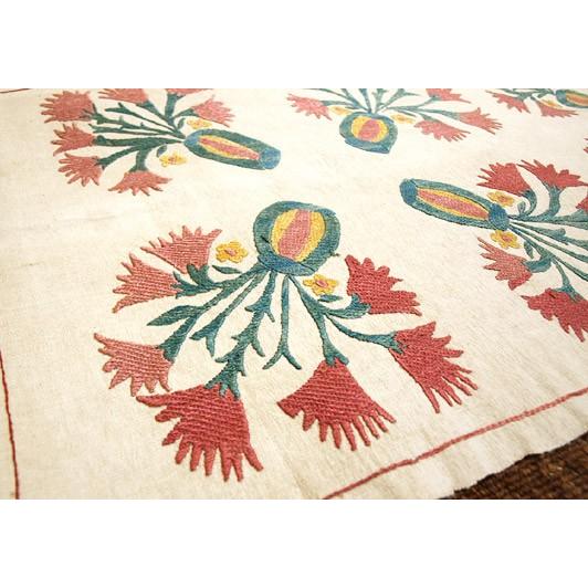 特別SALE シルクスザンニ 刺繍布 Z-201 163x51cm |  | 02