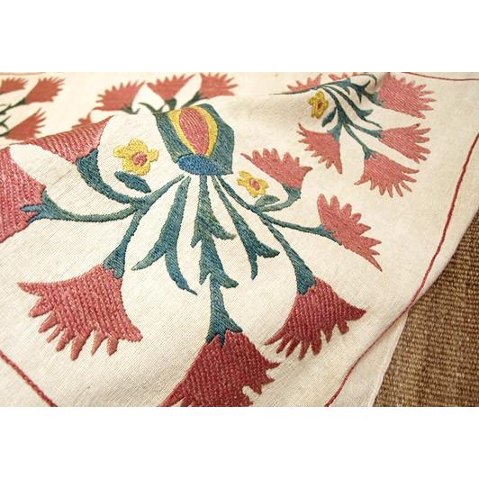 特別SALE シルクスザンニ 刺繍布 Z-201 163x51cm |  | 03