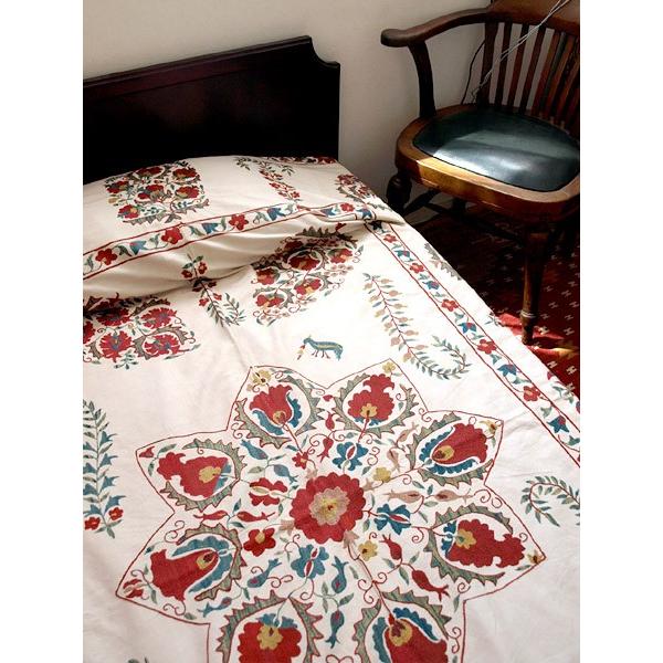 特別SALE シルクスザンニ 刺繍布 Z-202 245x170cm | 