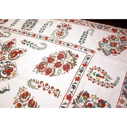 特別SALE シルクスザンニ 刺繍布 Z-202 245x170cm |  | 04