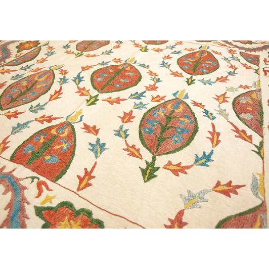 特別SALE シルクスザンニ 刺繍布 Z-219 98x95cm |  | 02