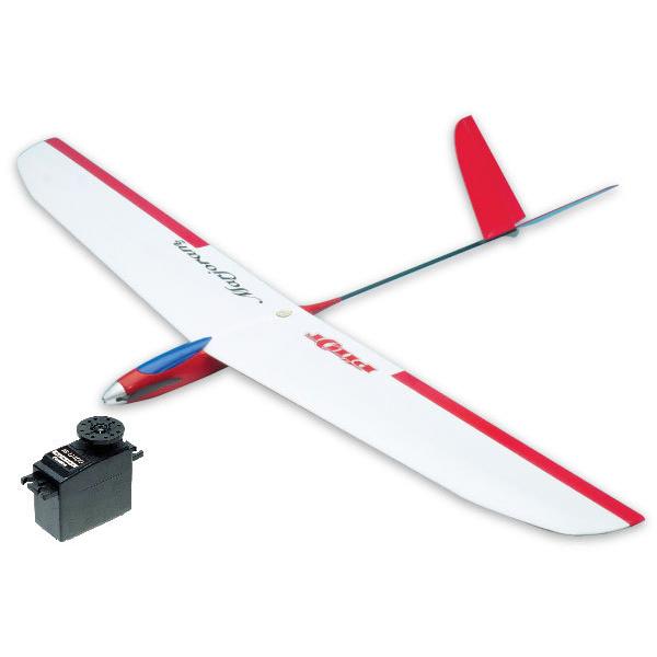 【メカ搭載済み完全完成機】PILOT マジョラム2 赤　OK模型 11317 ラジコングライダー【受注生産】
