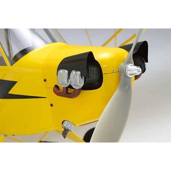 電動パイパーカブJ-3 OK模型 12140 バルサキット スケール機