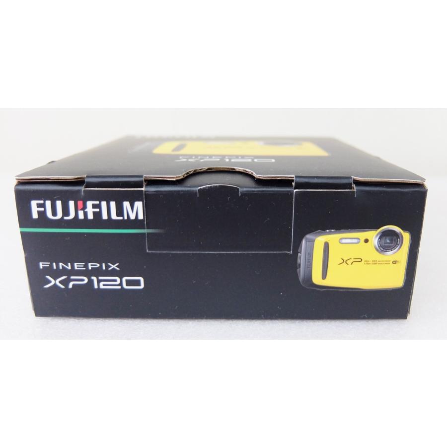 【美品】FUJIFILM デジタルカメラ XP120 イエロー 防水 FinePix 富士フィルム FUJIFILM 防水デジタルカメラ XP120 イエロー