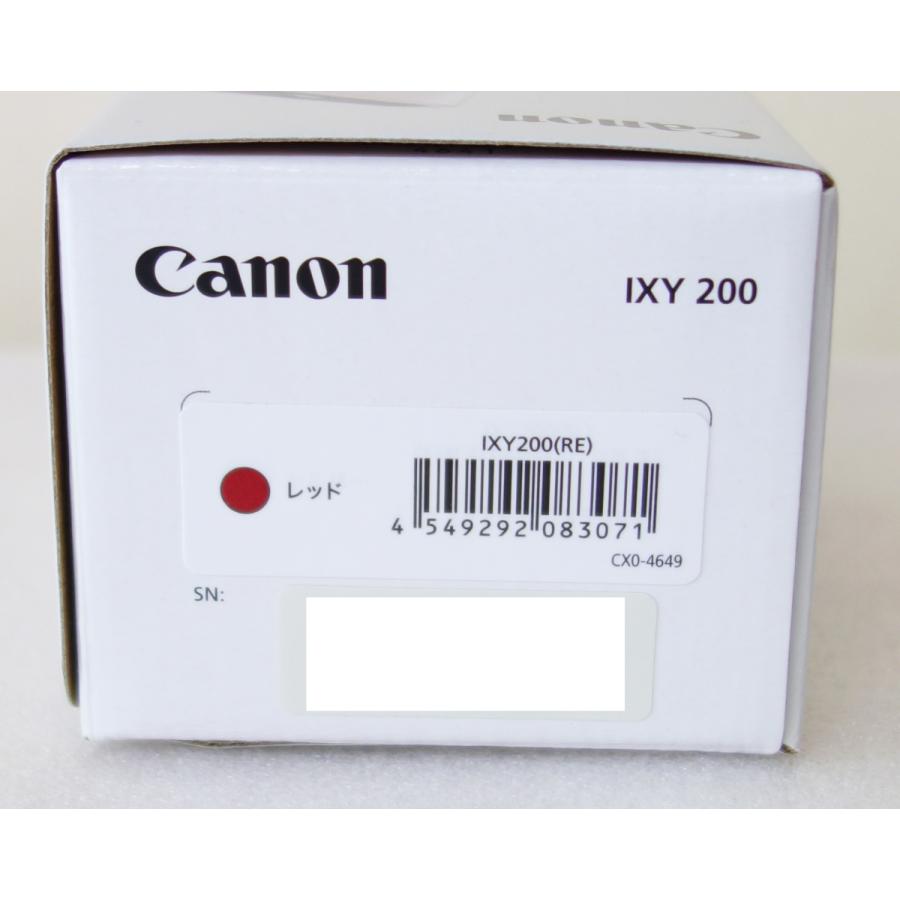 新品 キヤノン Canon IXY 200(RE) レッド コンパクトデジタルカメラ｜topone1｜04