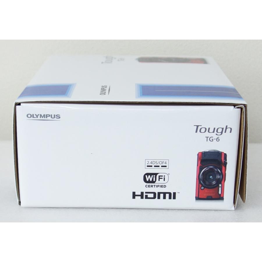 OM SYSTEM/OLYMPUS デジタルカメラ Tough TG-6 レッド OLYMPUS デジタルカメラ Tough TG-6