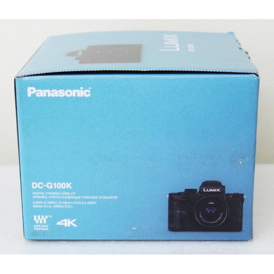 パナソニック Panasonic ルミックス LUMIX DC-G100K-K 標準ズームレンズキット デジタル一眼カメラ 新品の画像