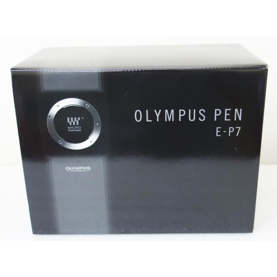オリンパス OLYMPUS PEN E-P7 14-42mm EZレンズキット シルバー ミラーレス デジタル一眼カメラ 新品 外箱訳ありの画像