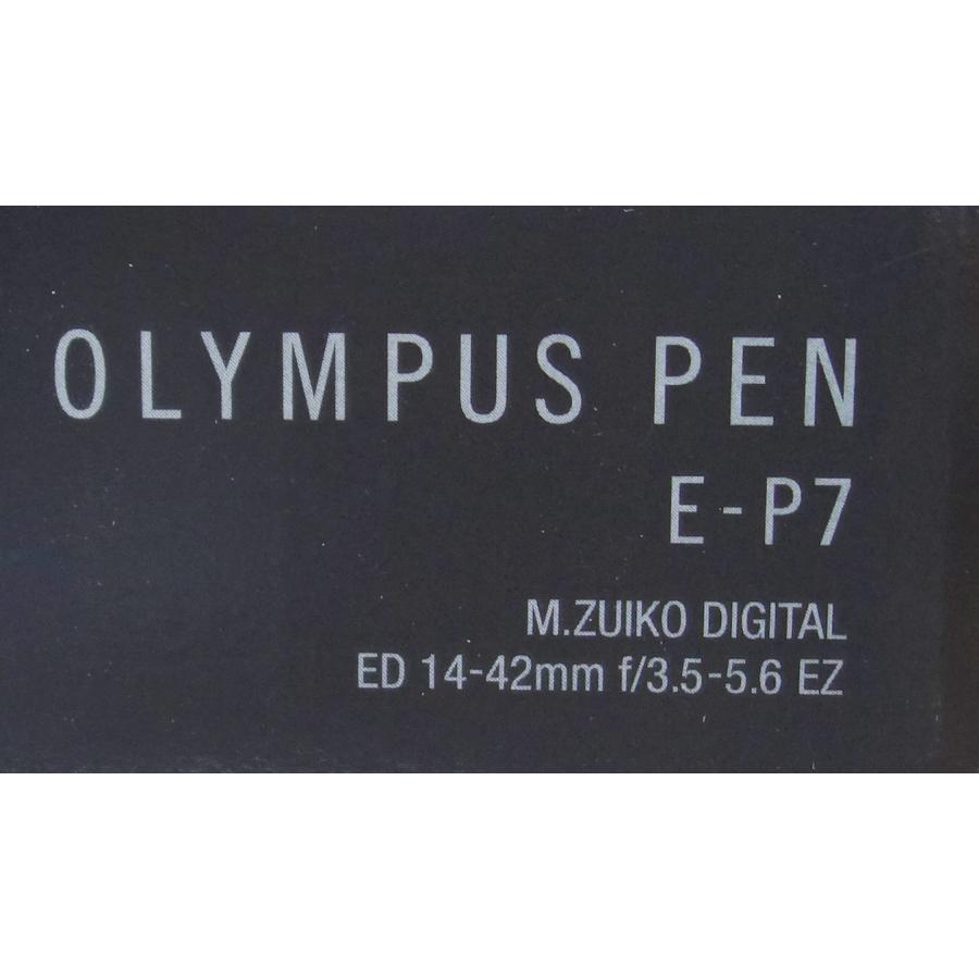 オリンパス OLYMPUS PEN E-P7 14-42mm EZレンズキット シルバー ミラーレス デジタル一眼カメラ 新品 外箱訳ありの画像