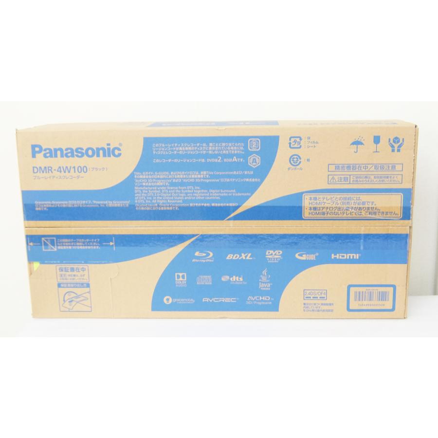 DIGA パナソニック Panasonic 4Kディーガ DMR-4W100 1TB 3チューナー