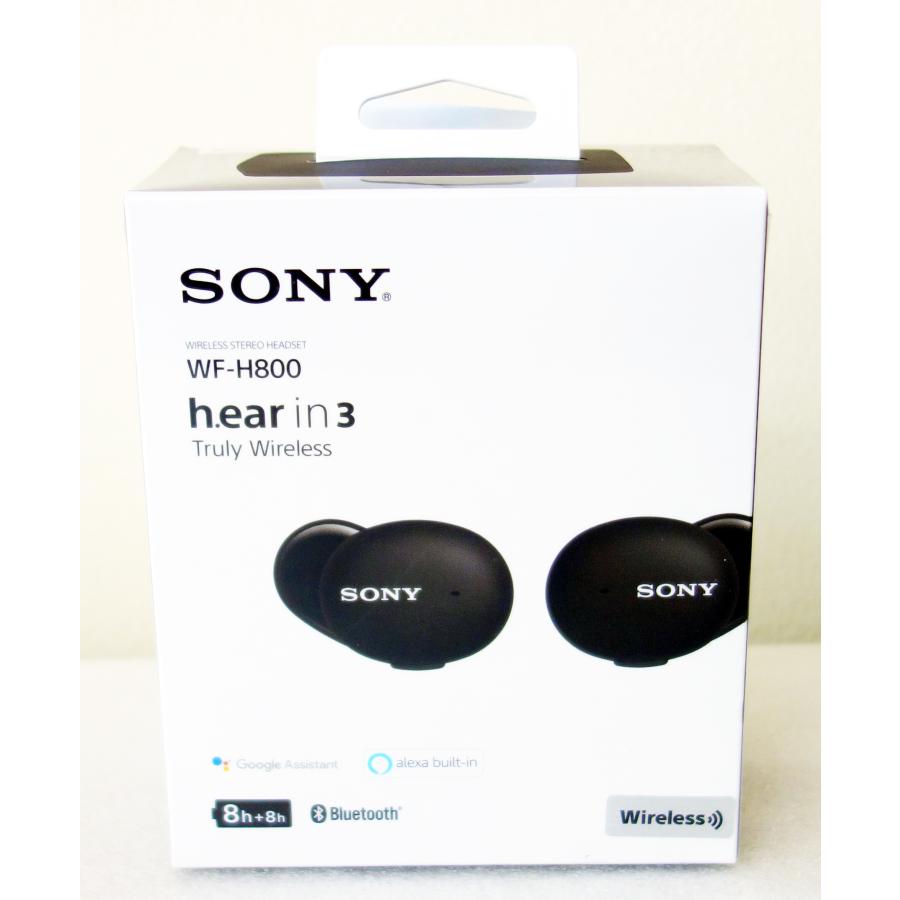 新品 ソニー SONY h.ear in 3 Truly Wireless WF-H800(B