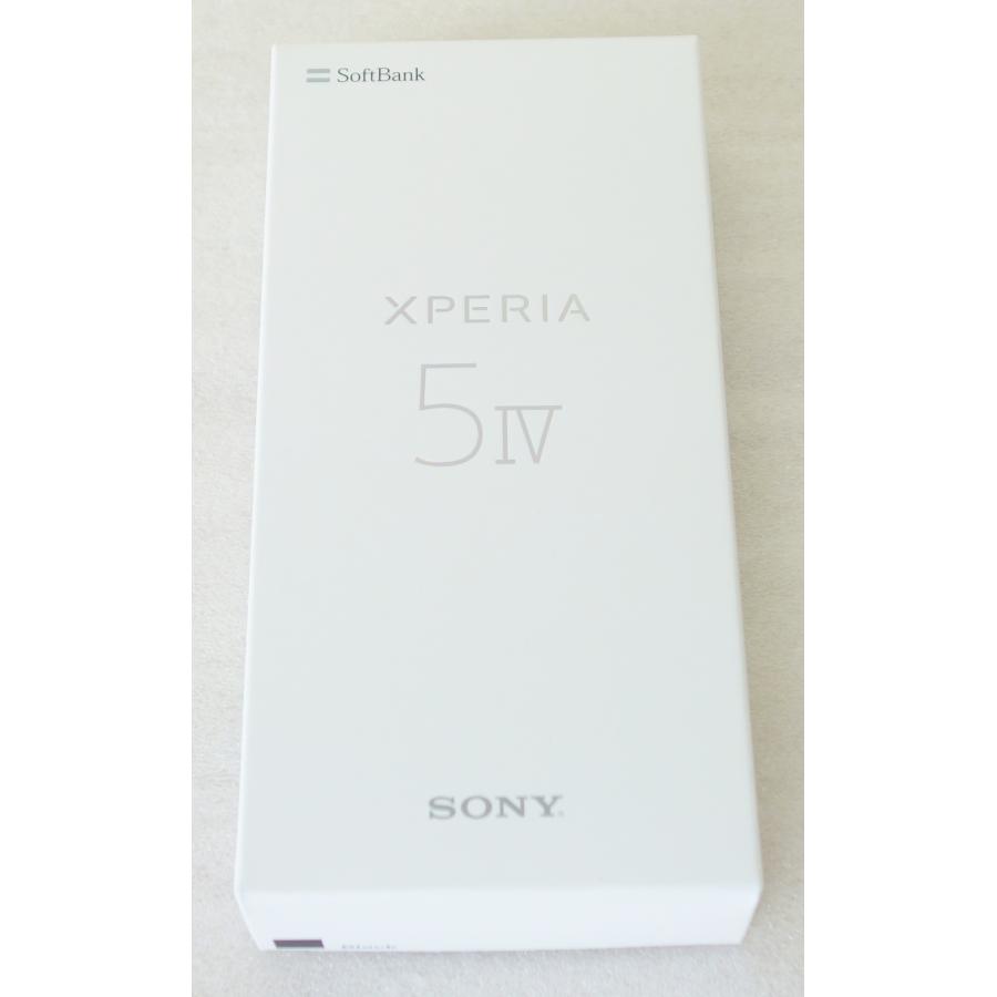 Sony Xperia 5 IV ソフトバンク ホワイト 未使用品 ケース付