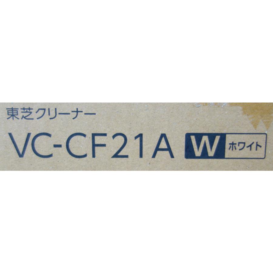 トルネオ 東芝 TOSHIBA ミニ VC-CF21A-W ホワイト サイクロン
