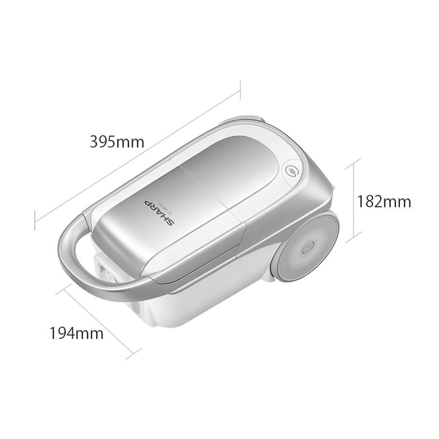 SHARP 新品 シャープ EC-MP310-S シルバー系 紙パック式掃除機 