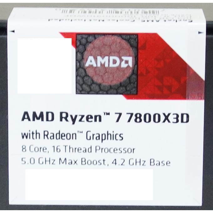 AMD AMD Ryzen 7 7800X3D BOX 100-100000910WOF ソケットAM5対応 CPU