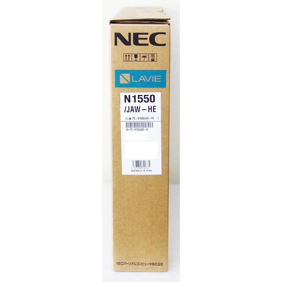 LaVie N ノートパソコン NEC LAVIE N15 PC-N1550JAW-HE パールホワイト