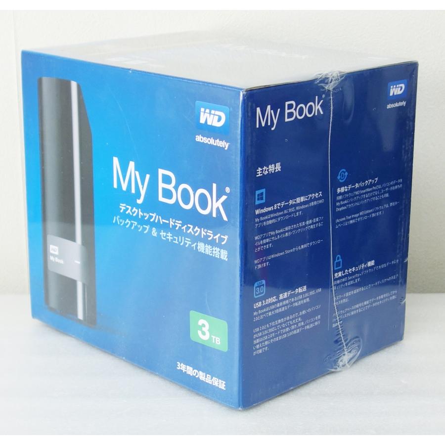 My Book ウェスタンデジタル WESTERN DIGITAL WDBFJK0030HBK-JESN 3TB