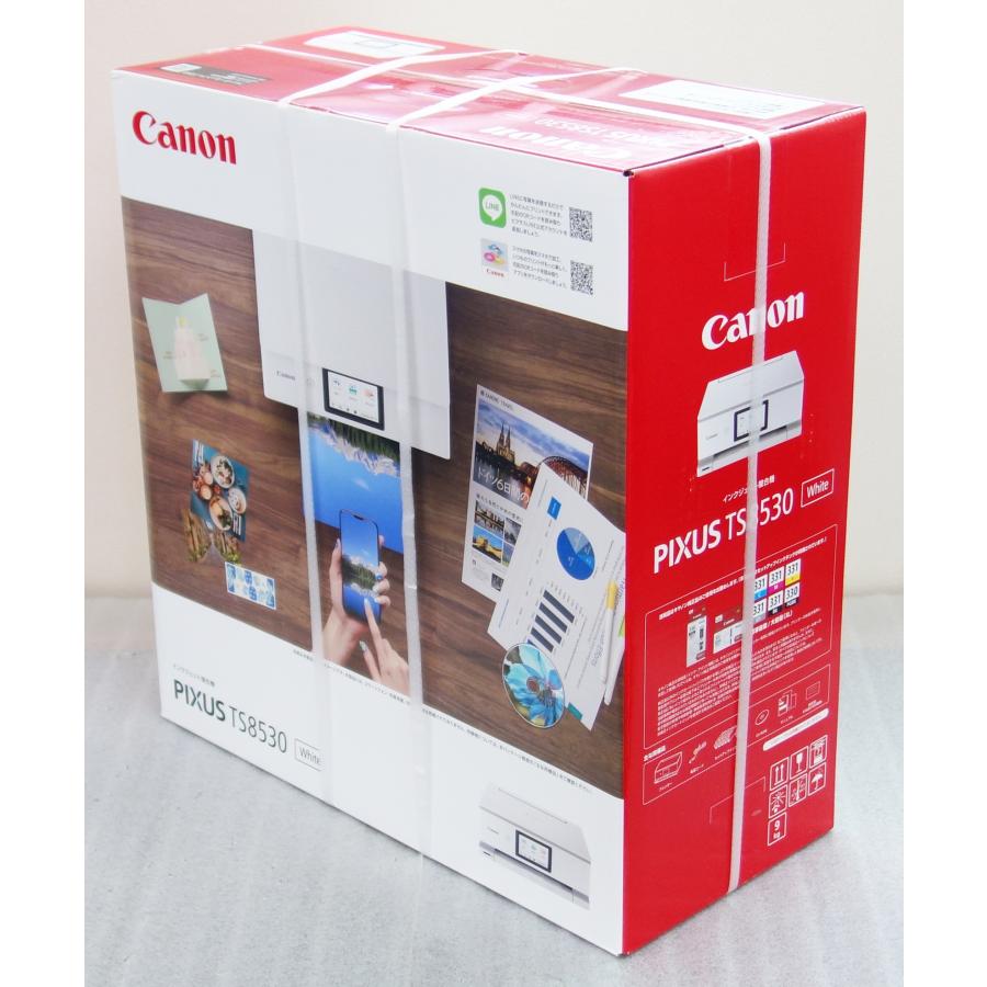 PIXUS キヤノン CANON TS8530WH ホワイト A4インクジェット複合機