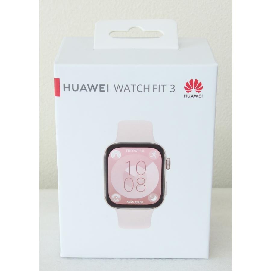 HUAWEI WATCH ファーウェイ FIT 3 ピンク SLO-B09 AMOLED