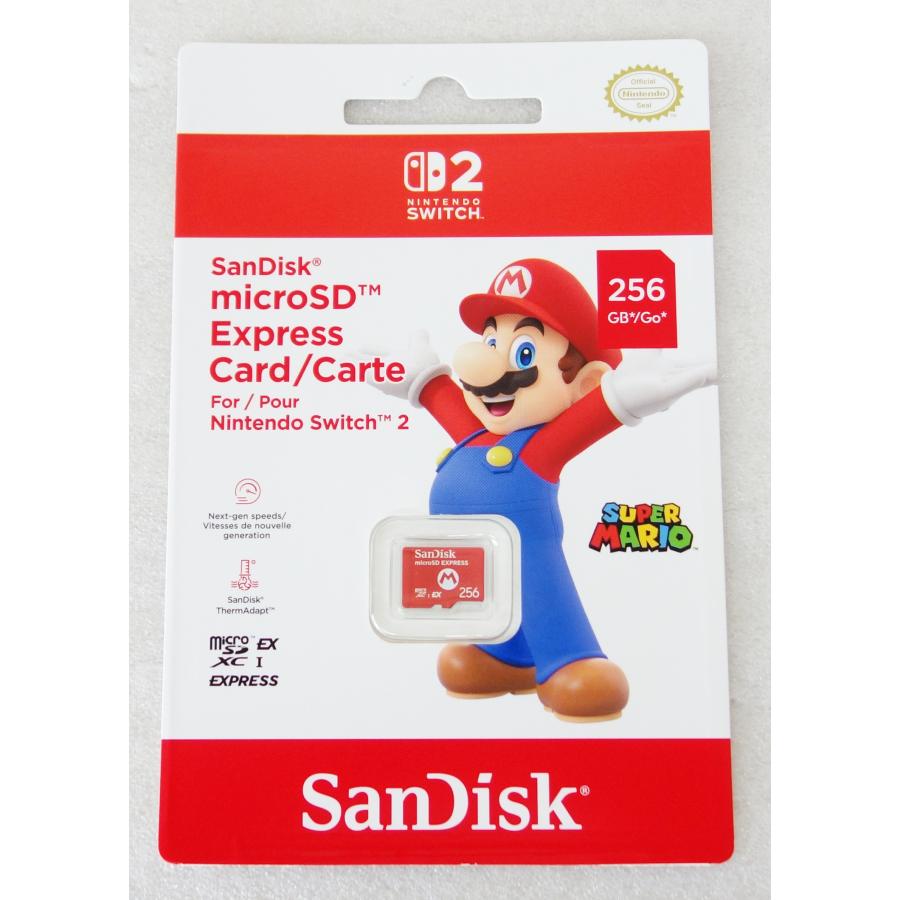 Nintendo Switch サンディスク SanDisk microSD Express Card 256GB