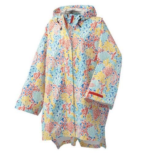 コロンビア Columbia ベッドフォードiii ウィメンズポンチョ Pl1058 ハーバーブルーコーラル Pl1058 Cb Pl1058 485 Toppin Outdoor And Columbia Travel