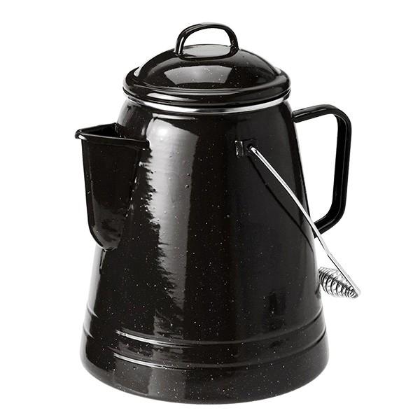驚きの値段 Gsi ホーローコーヒーボイラー 36cup ブラック 値引 Atempletonphoto Com