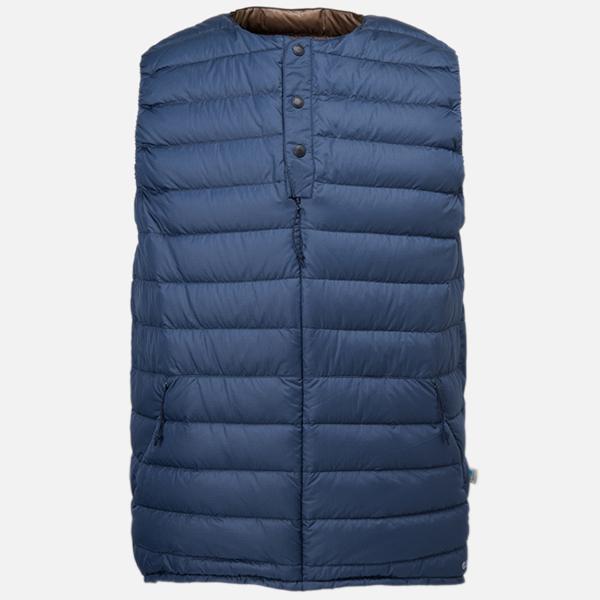 カリマー ボイジャー ダウン ベスト voyager down vest ネイビー Lサイズ 177834｜toppin