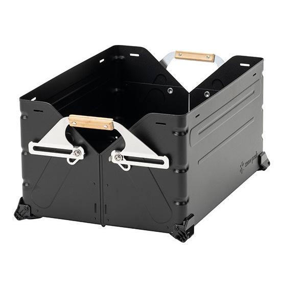 美品 スノーピーク peak シェルフコンテナ 50 ブラック FES-038-BK 雪峰祭 2023春 シェルコン キャンプ アウトドア snow peak スノーピーク 雪峰祭2023春限定 シェルフコンテナ50