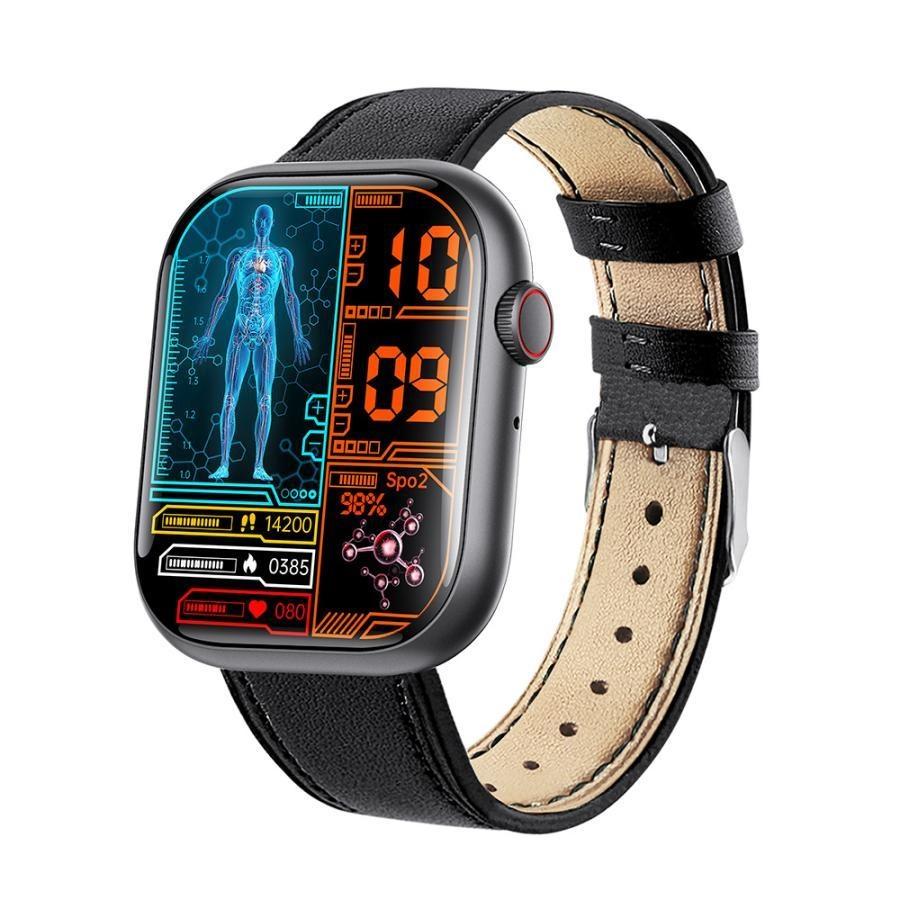 withings 本体のみ機能沢山デジタル腕時計血圧計その他検索似確認下さキレイ スマートウォッチ 日本製センサー 血圧測定 2.1インチ大画面 通話機能