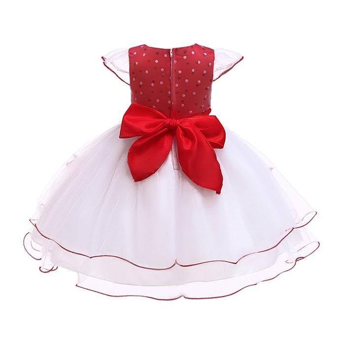 水玉柄 リボン結び ベビードレス 子供用 赤ちゃん チュールスカート キッズ ワンピース 可愛い フォーマル お宮参 発表会 結婚式 入園式 七五三 花童 80 1 Jbyh Resdo X903 9 Topping 通販 Yahoo ショッピング