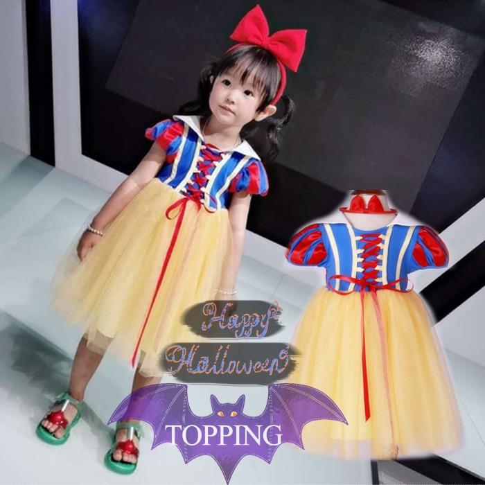 プリンセスドレス 子供 女の子 コスチューム 白雪姫 お姫様 ワンピース キッズ用 ハロウィン 仮装 コスプレ パーティー Halloween 80 90 100 110 1 130 Jbyh Wsz0 Topping 通販 Yahoo ショッピング