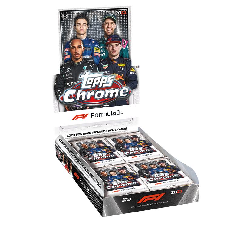 その他 2021 TOPPS CHROME FORMULA 1 HOBBY 1box Topps 2021 Topps Formula 1 Chrome Hobby 2021年版 トップス