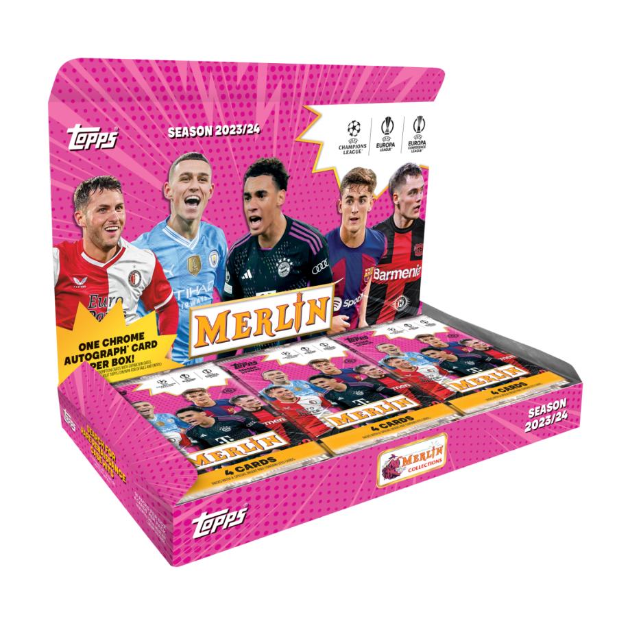 Topps 2023/24 UCC Merlin Hobby Boxトップス マーリン ホビー Topps 2023/24 UCC Merlin Hobby Boxトップス マーリン ホビー