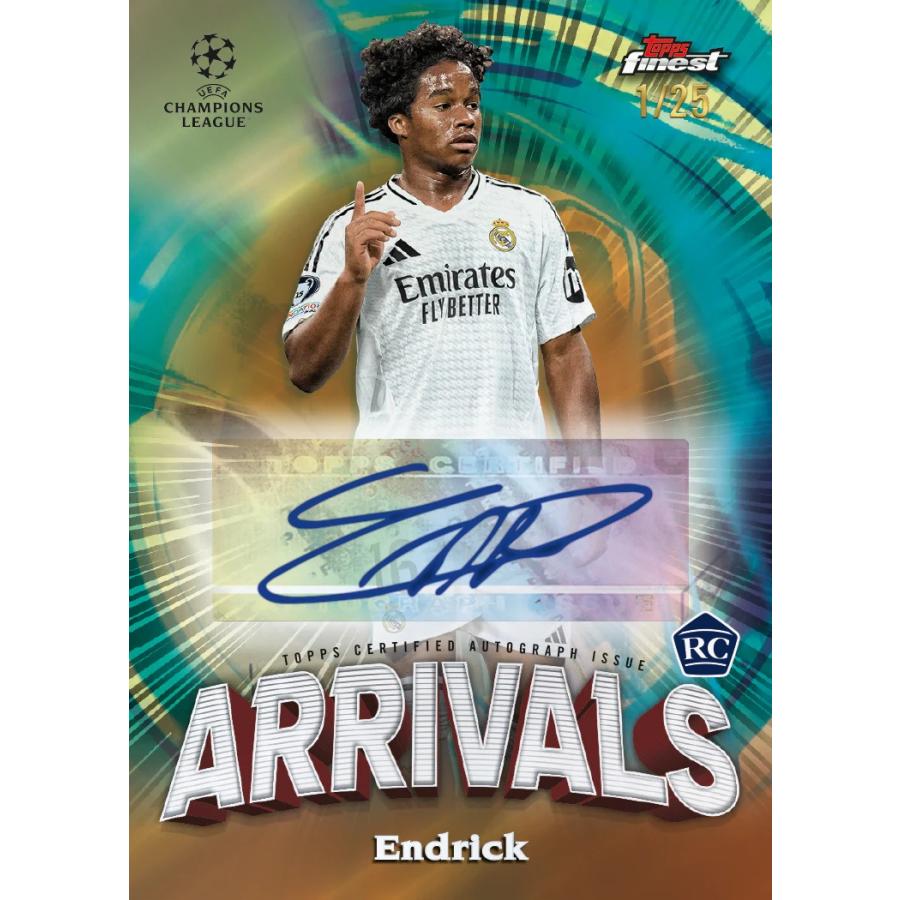 Topps 2024-25 Finest UEFA Club Competitions Hobby Box : Topps 