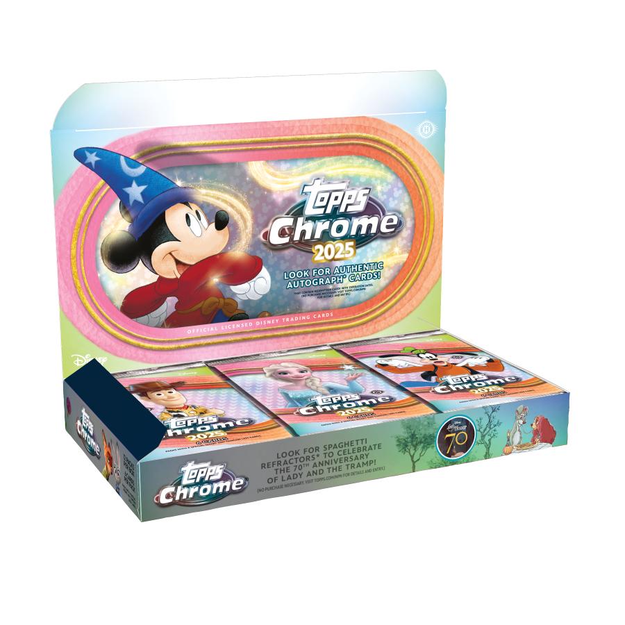 topps Chrome 2025 Disney ディズニー 3box Topps 2025 Disney Chrome - HOBBY : Topps Japan公式 ヤフー店 - 通販