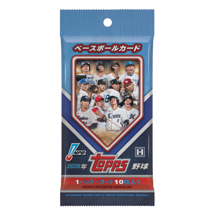Topps 2026 Topps NPB Baseball Card 1 Pack : Topps Japan公式 ヤフー