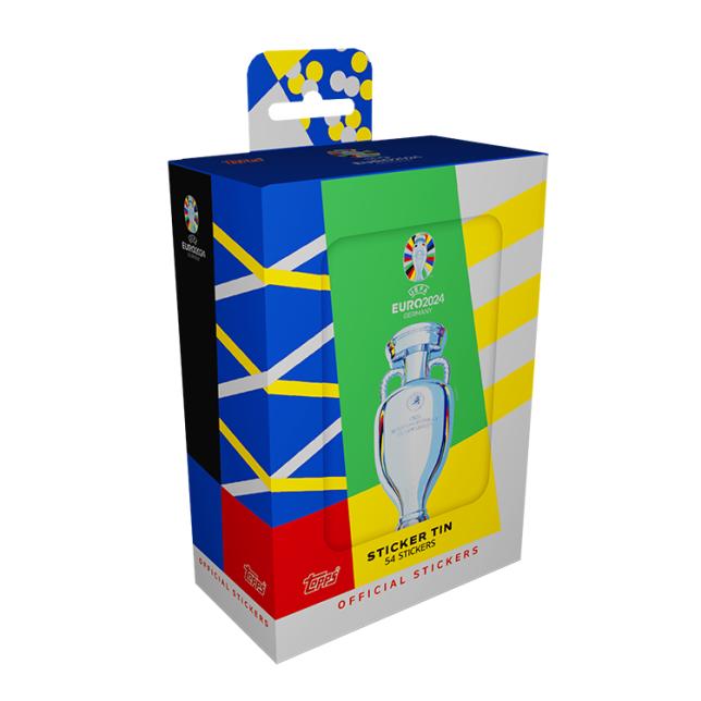 Topps Official Euro 2024 Sticker Collection - Sticker Tin  