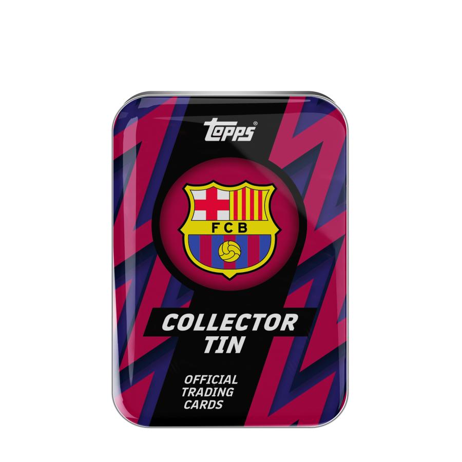 Topps FC Barcelona Collector Tin 25-26 : Topps Japan公式 ヤフー店