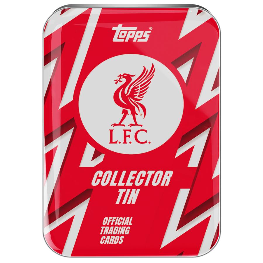 新品未開封　リバプール TOPPS LFC Collector Tin カード Topps Liverpool Collector Tin 25-26 : Topps Japan公式 ヤフー店