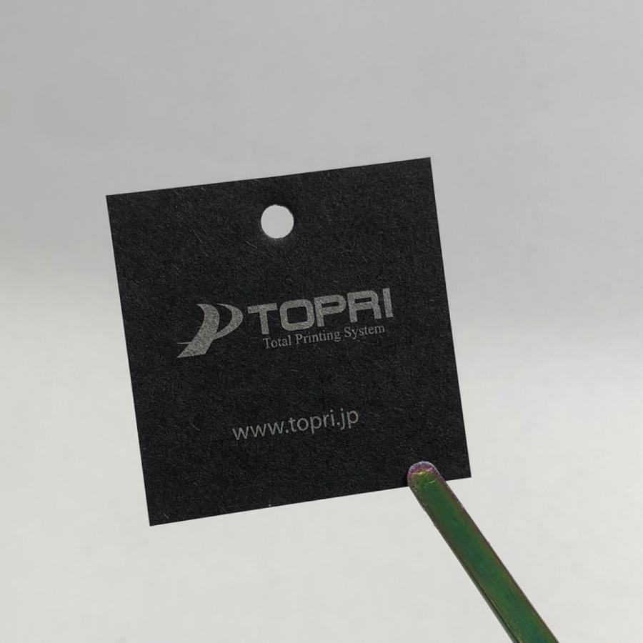 下げ札/値札/タグ/オリジナル下げ札(黒紙)/両面金か銀インク印刷/200枚