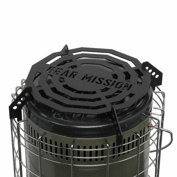 2024年モデル GEAR MISSION 五徳 KS用 GM-KSGT1 灯油ストーブ 暖房