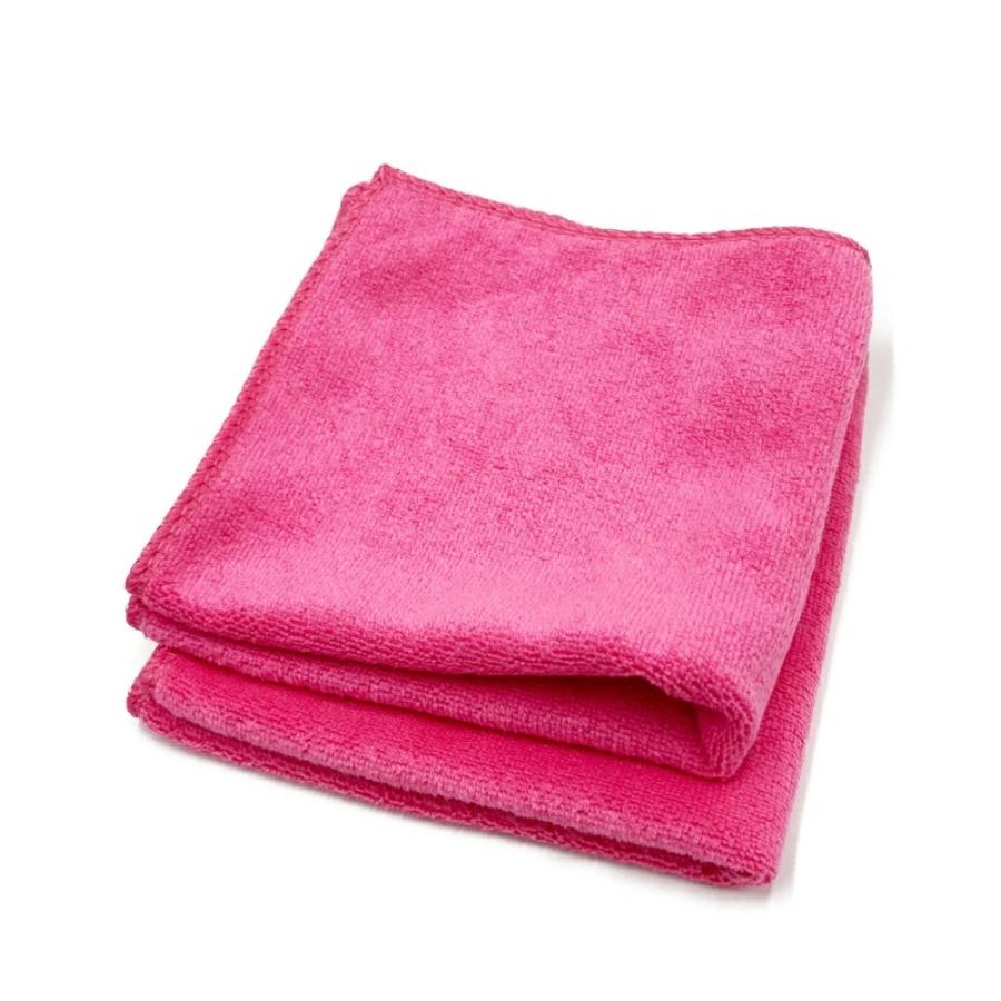 TRS マイクロファイバークロス 吸水タオル 30×30cm 2枚セット ブルー