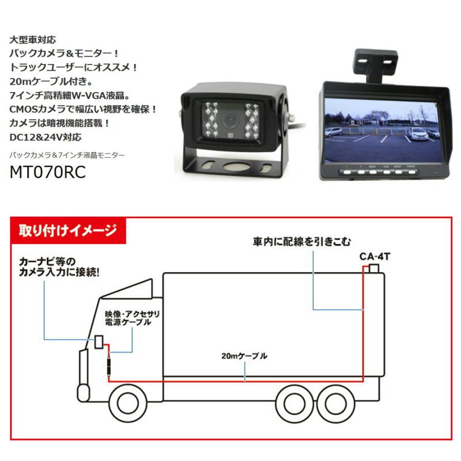 ドリームメーカー（DreamMaker） 7インチモニター＆赤外線バックカメラ