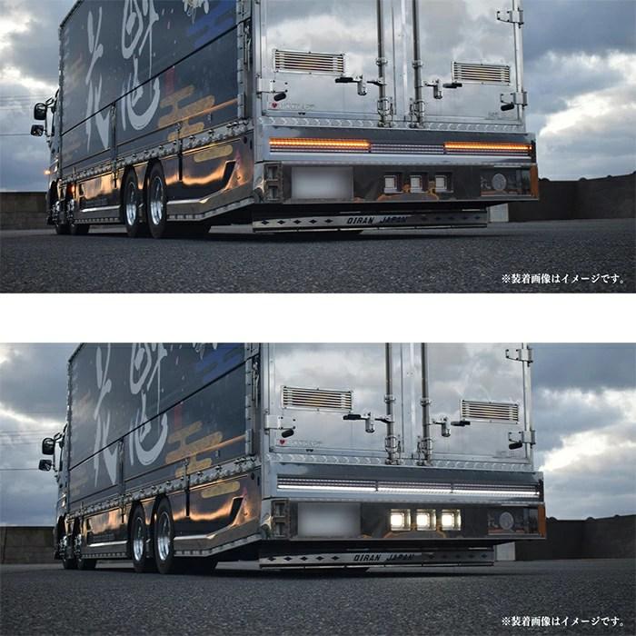 お取寄せ OCTR-CRC-SH1 花魁 COMBO LEDテールランプ 剣 短尺 12/24V共用 レッド/クリア L/R 左右セット 爆買 ...