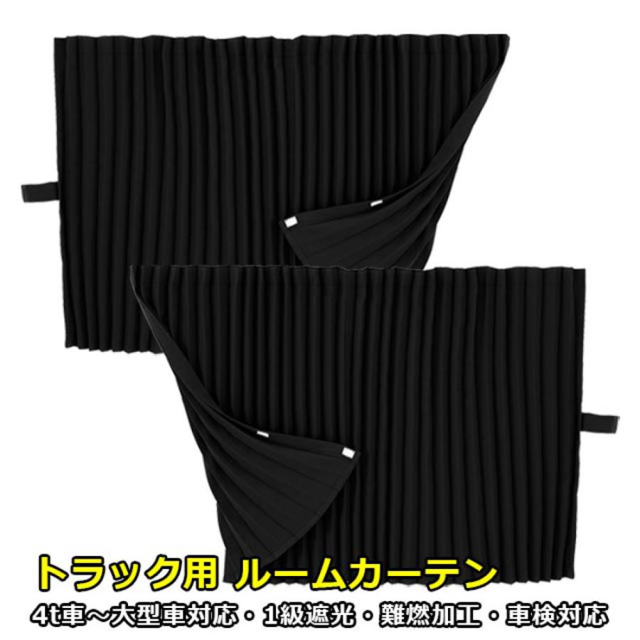 トラック用品 スタンダード ルームカーテン プリーツ仕様 難燃 車検対応 標準ルーフ用 10 1000mm 2枚入 ブラック トラックショップトップロード仙台 通販 Yahoo ショッピング