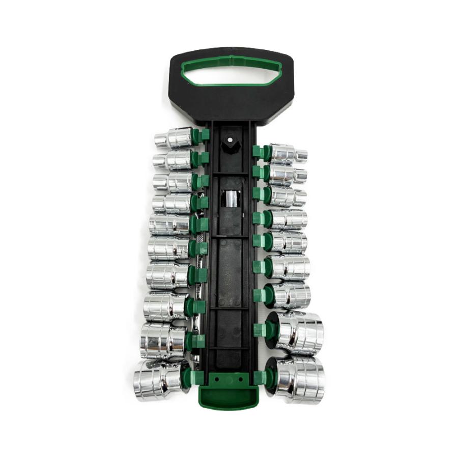 ディープラチェットレンチ　ソケット　レンチ　プロ用　工具 TRS 多機能ラチェットレンチ ソケットセット 72ギア 21pcs 380236