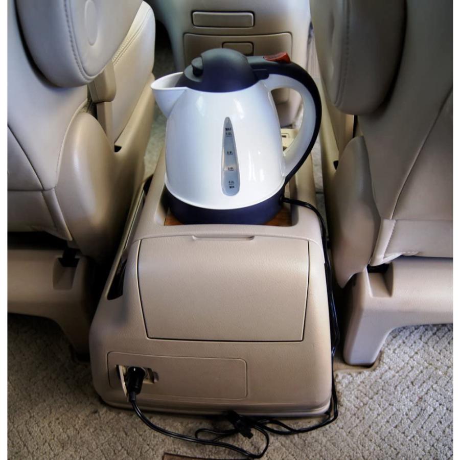 メルテック 車用 電気湯沸かし器 あったカーケトル 1L DC12V